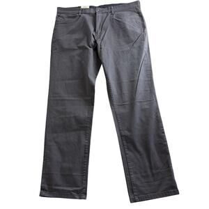 English Laundry Straight Leg Pants Signature Flex Waist 38x32 Grey NWT 5 Pocket